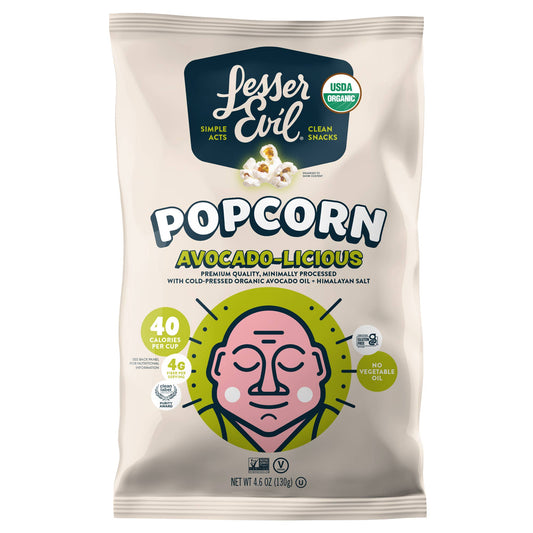 Organic Popcorn, Avocado-licious 4.6 oz