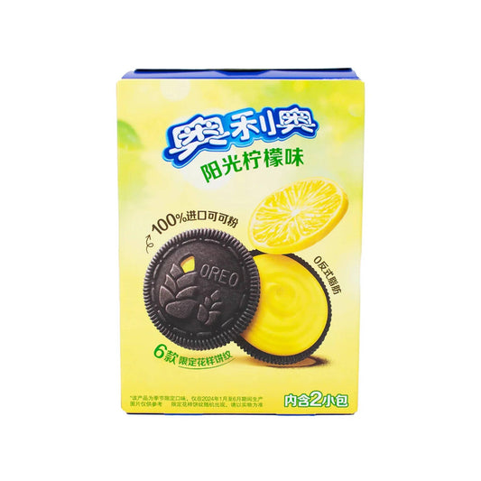 Oreo Cookies Lemon Creme Flavor 97g China Imported