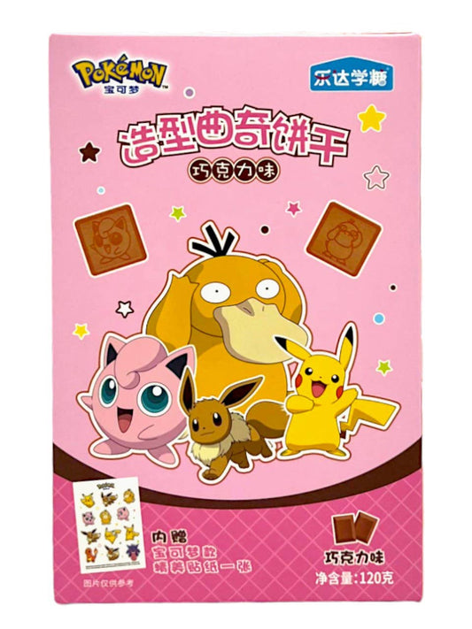 Pokémon Shaped Cookies w/ Stickers 120g