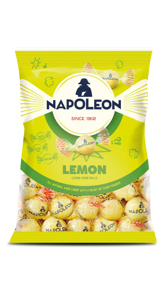 Napoleon Lemon Sours, 5.29 oz Bags - Belguim