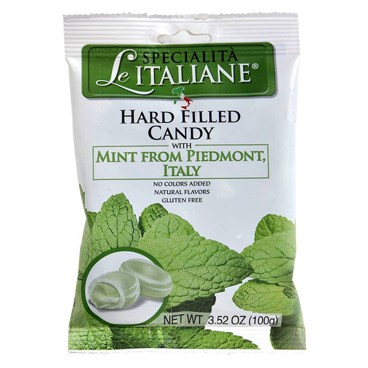 Le Specialità Italiane Hard Candy with Mint, 3.52 oz.