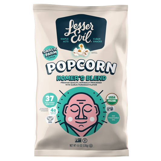 Organic Popcorn, Homer's Blend 4.6 oz